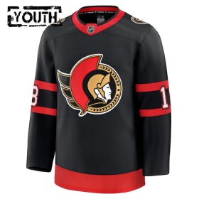 Dresovi Ottawa Senators 2024-25 Fanatics Premium Tim Stutzle Domaći Crno - Dječji